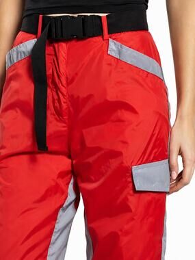 I.AM.GIA | Halo Reflective Utility Cargo Pants in Red S